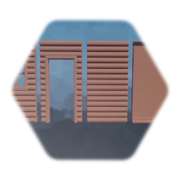 Wood House Wall pieces