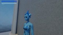 Demo Electric female Character Summons / Demigoddess