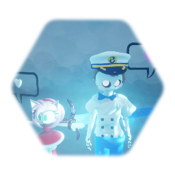 <geoheart>Amy Rose x Captain.Bot