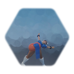 Chun Li after the fight