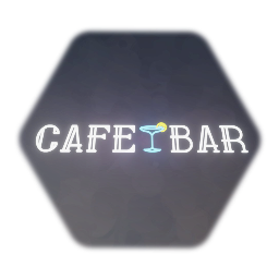 Neon Sign - Cafe Bar