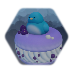 Blueberry Macaron