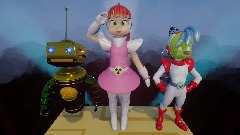 Atomic Betty, X-5 and Sparky