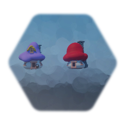 Fixed Smurf houses