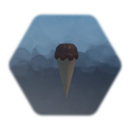 Ice Cream Cone - Chocolate - Low Thermo