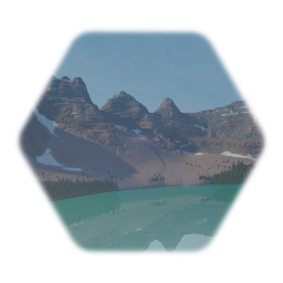 Moraine Lake Mountains