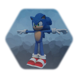 Movie Sonic The Hedgehog (2020 Design)