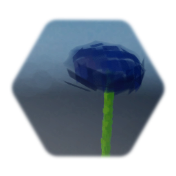 Navy Pom (Flower)