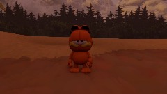 Garfield's Burger Beach Vacation