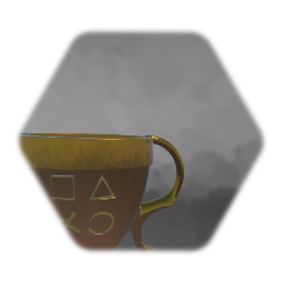 Remistura de PlayStation Gold Trophy