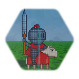 2d knight character (animated 2)