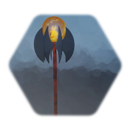 Fire Wand Mace