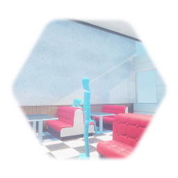 Diner/Restaurant Pieces WIP Scene