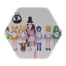 Sailor Moon and her Friends
