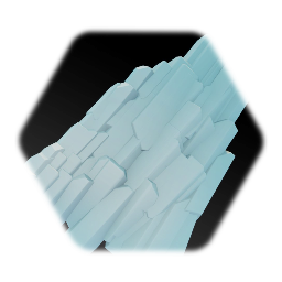 NEW Super Mario Bros U: Acorn Plains Background Big Rock