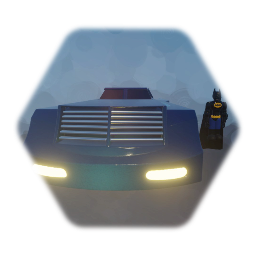 Nour Ashraf In Batman Outfit And Batmobile