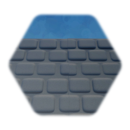 Stone Brick Wall Upper part