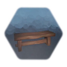 Wooden Bench (Simple)
