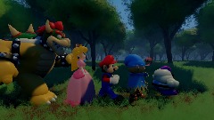 This Maze looks like a Forest (Mario animation)
