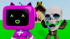 Sackboi tries rizzing up Console kitty!1!1! (fails horribly11!)