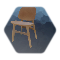 Søborg Chair by 'Fredericia' wood