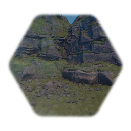 Mossy Cliffs and Ground