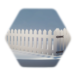 White Picket Fence Set