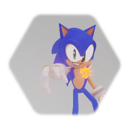 Sonic The Hedgehog (SONIC AND THE SECRET RINGS OUTFIT)