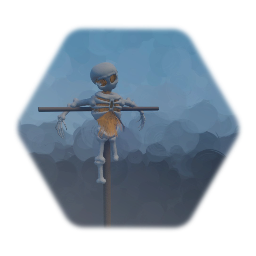 Skelly Scarecrow