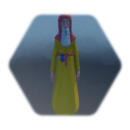 Static wizard npc (Not a puppet)