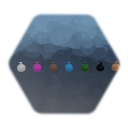 Potions/bouteilles vides