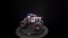 Lucas Oil Stabilizer monster truck model