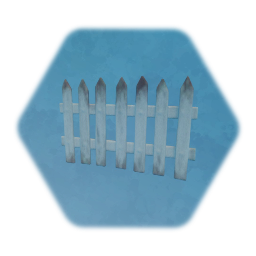 Woodsy Whims White Picket Fence