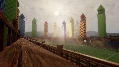 Quidditch pitch