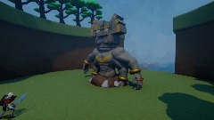 Sir Daniel vs Tikimon (Boss Battle)