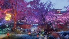 Cherry Blossom Garden