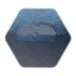 Stylized rock
