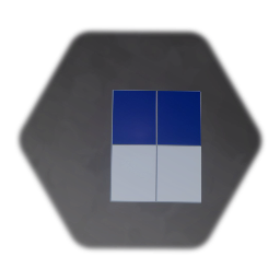 Floor white/Blue 2