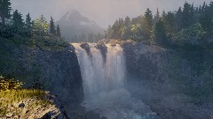 Snoqualmie Falls Before Humans