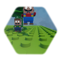 I cant find my Lego Mario so i made this