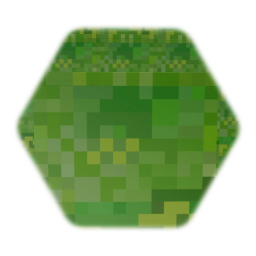 Minecraft grass block (Pre-classic)