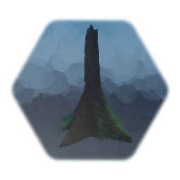 Dark Kapok Tree Stump