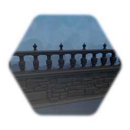 Bloodborne bridge railing