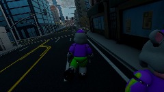 Ren and stimpy chuck e cheese chaos