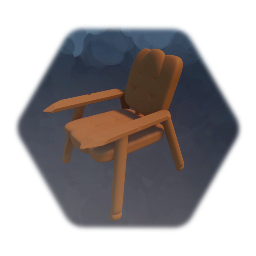 chair  _ wooden_ cartoon