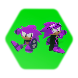 R.F. / LOTW / M.M. :<term> Speedy The Hedgehog