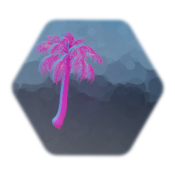 Vaporwave palmtree
