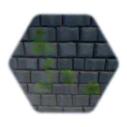 Rough stone dungeon wall