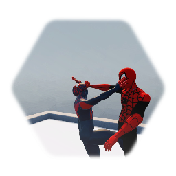 Miles's training to be a real Spider-Man