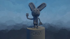 Jolly The Rabbit statue- A Tribute to Jolly The Rabbit